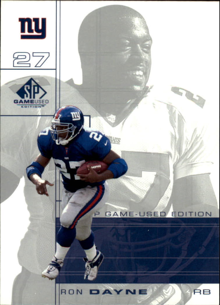 2001 SP Game Used Edition #60 Ron Dayne