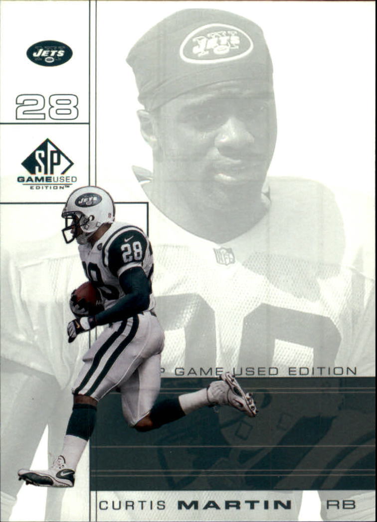 2001 SP Game Used Edition #63 Curtis Martin