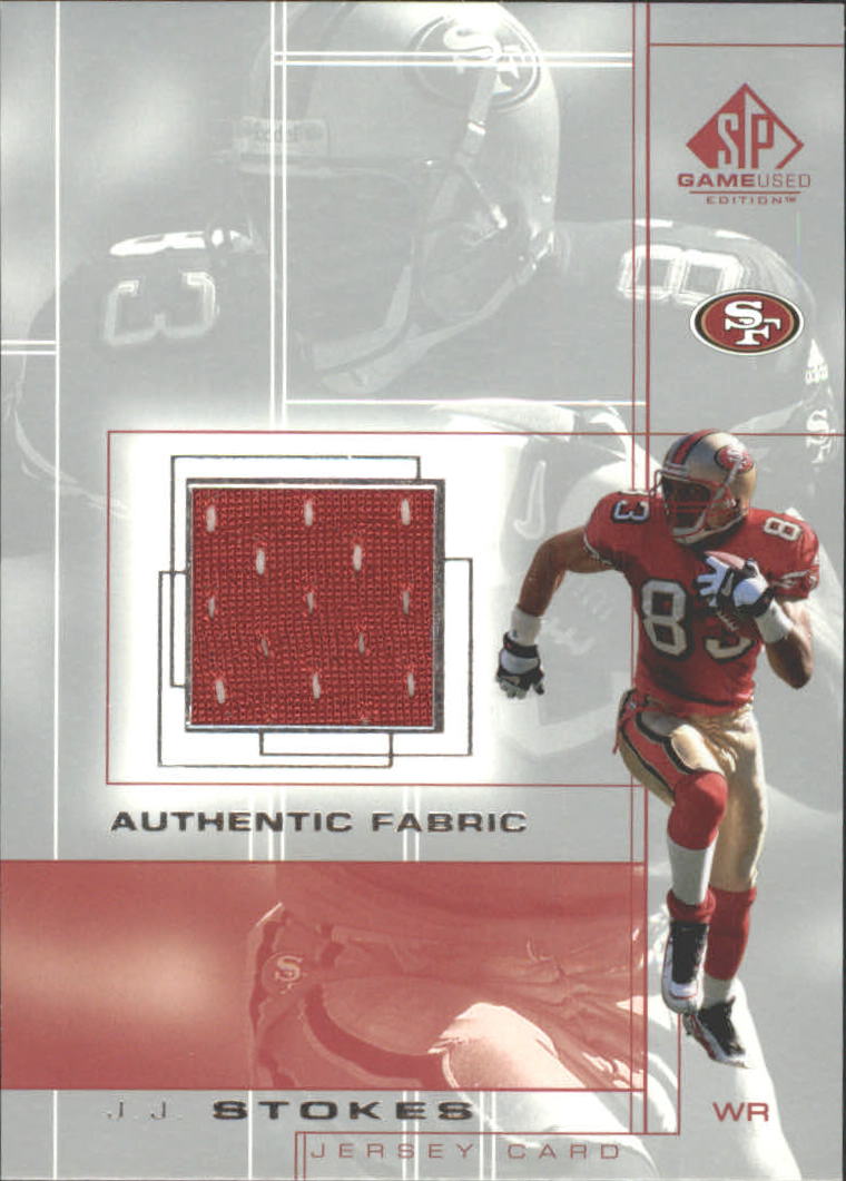 2001 SP Game Used Edition Authentic Fabric #JJ J.J. Stokes