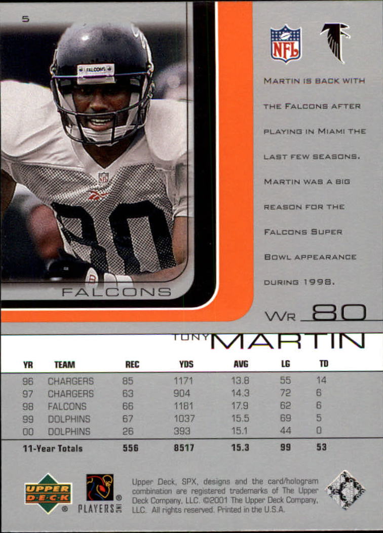A9691- 2001 SPx Football Card #s 1-133 +Rookies -You Pick- 15+ FREE US SHIP - Picture 11 of 163