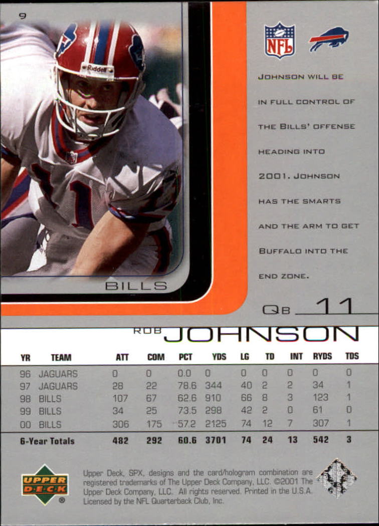 A9691- 2001 SPx Football Card #s 1-133 +Rookies -You Pick- 15+ FREE US SHIP - Picture 19 of 163