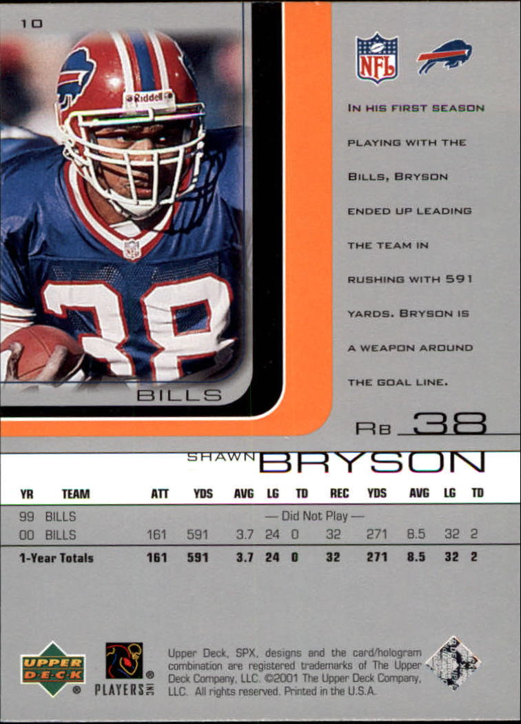 A9691- 2001 SPx Football Card #s 1-133 +Rookies -You Pick- 15+ FREE US SHIP - Picture 21 of 163