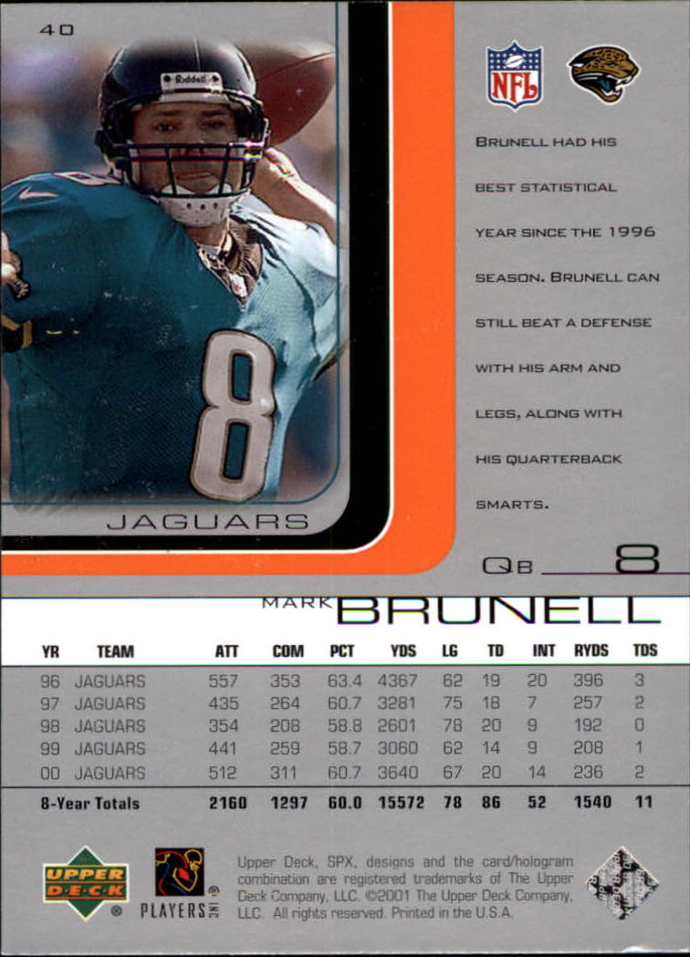 A9691- 2001 SPx Football Card #s 1-133 +Rookies -You Pick- 15+ FREE US SHIP - Picture 71 of 163