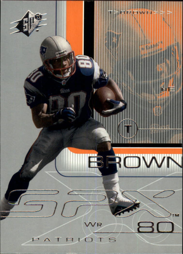 2001 SPx #53 Troy Brown