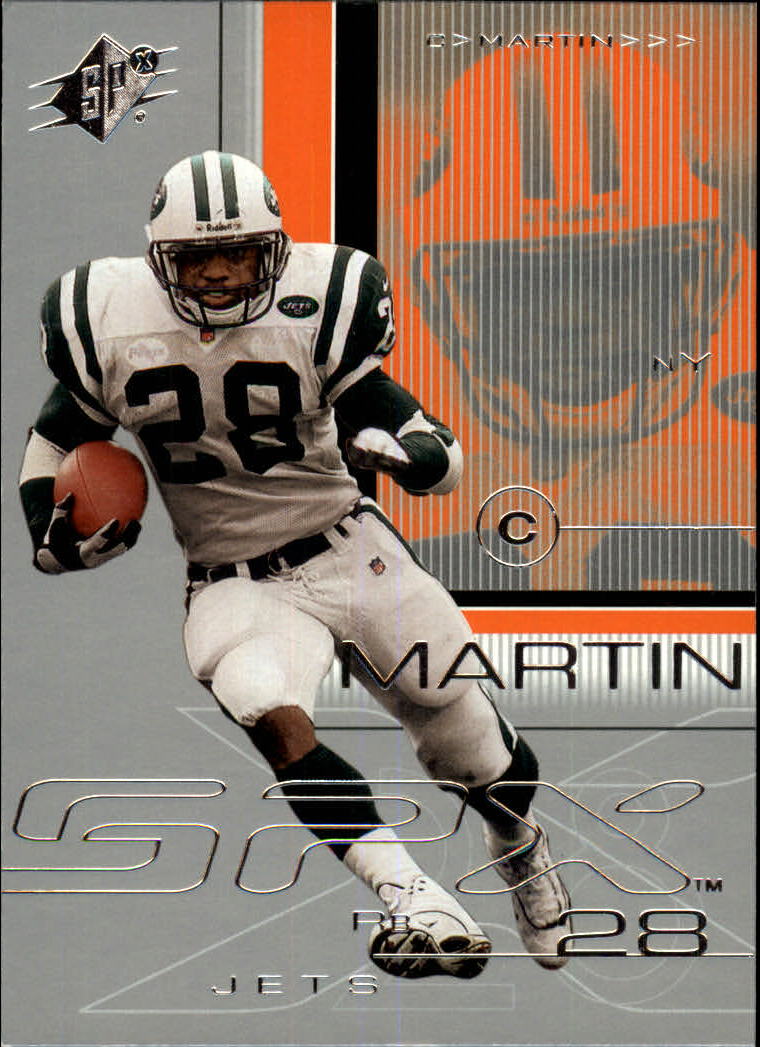 2001 SPx #63 Curtis Martin