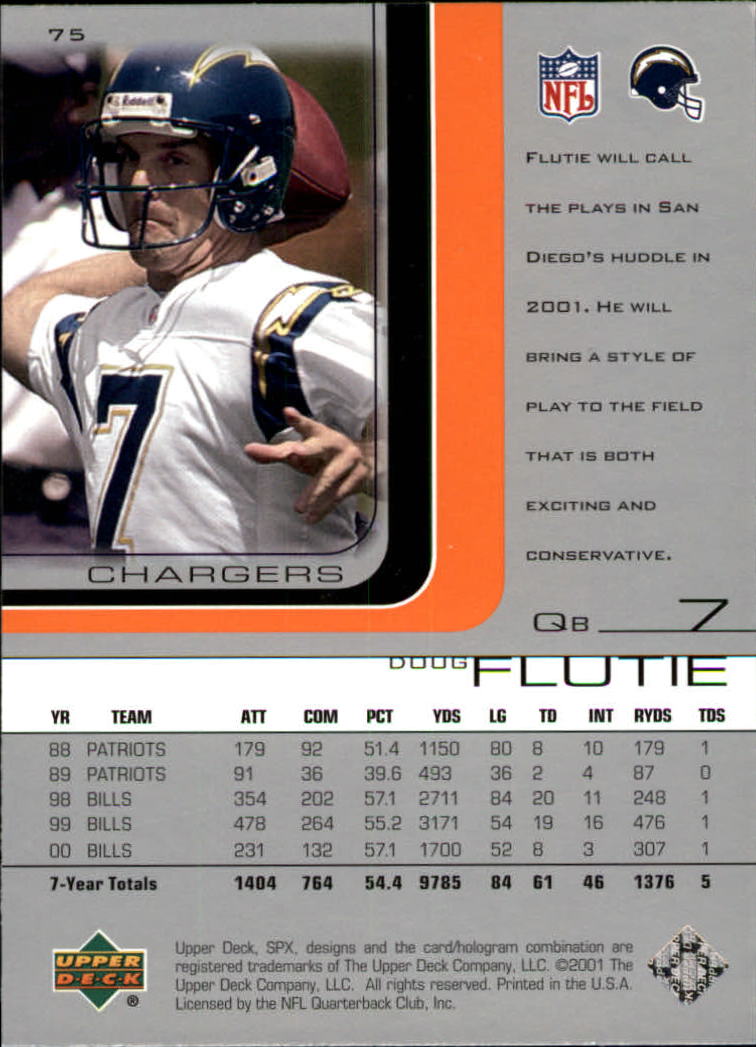 A9691- 2001 SPx Football Card #s 1-133 +Rookies -You Pick- 15+ FREE US SHIP - Picture 133 of 163