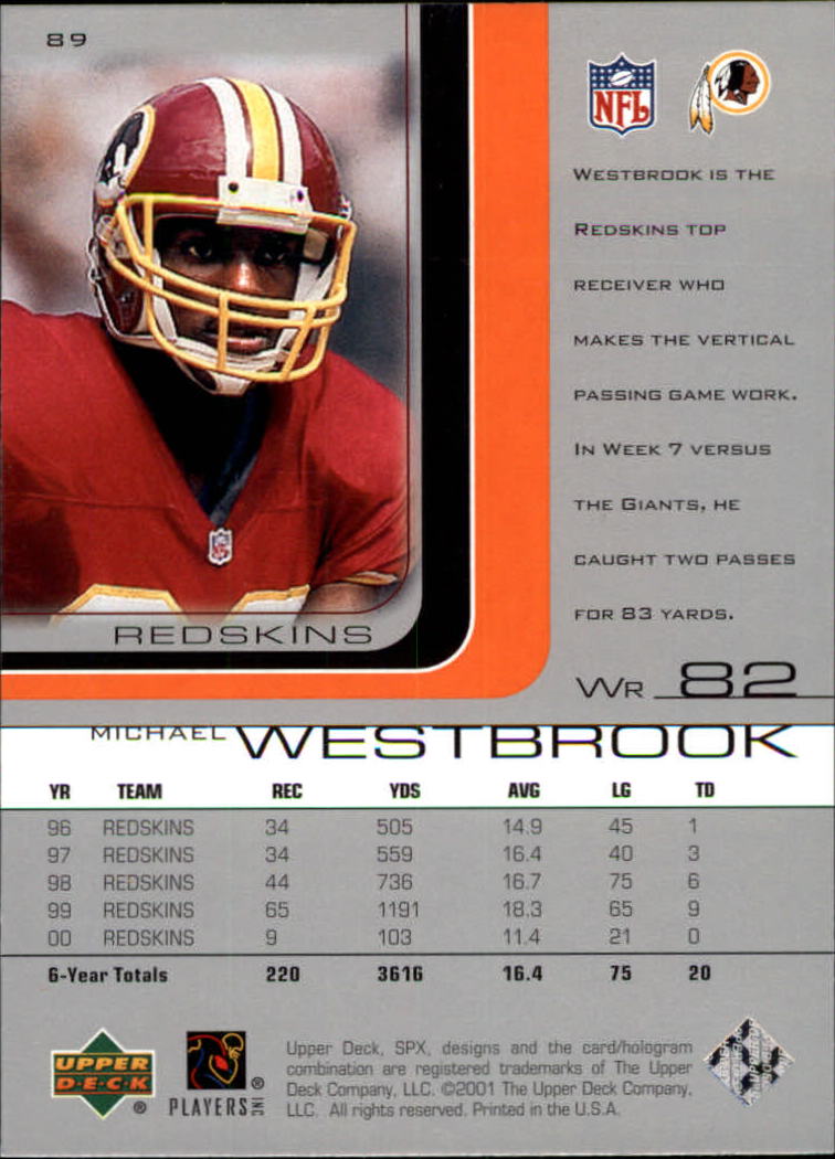 A9691- 2001 SPx Football Card #s 1-133 +Rookies -You Pick- 15+ FREE US SHIP - Picture 159 of 163