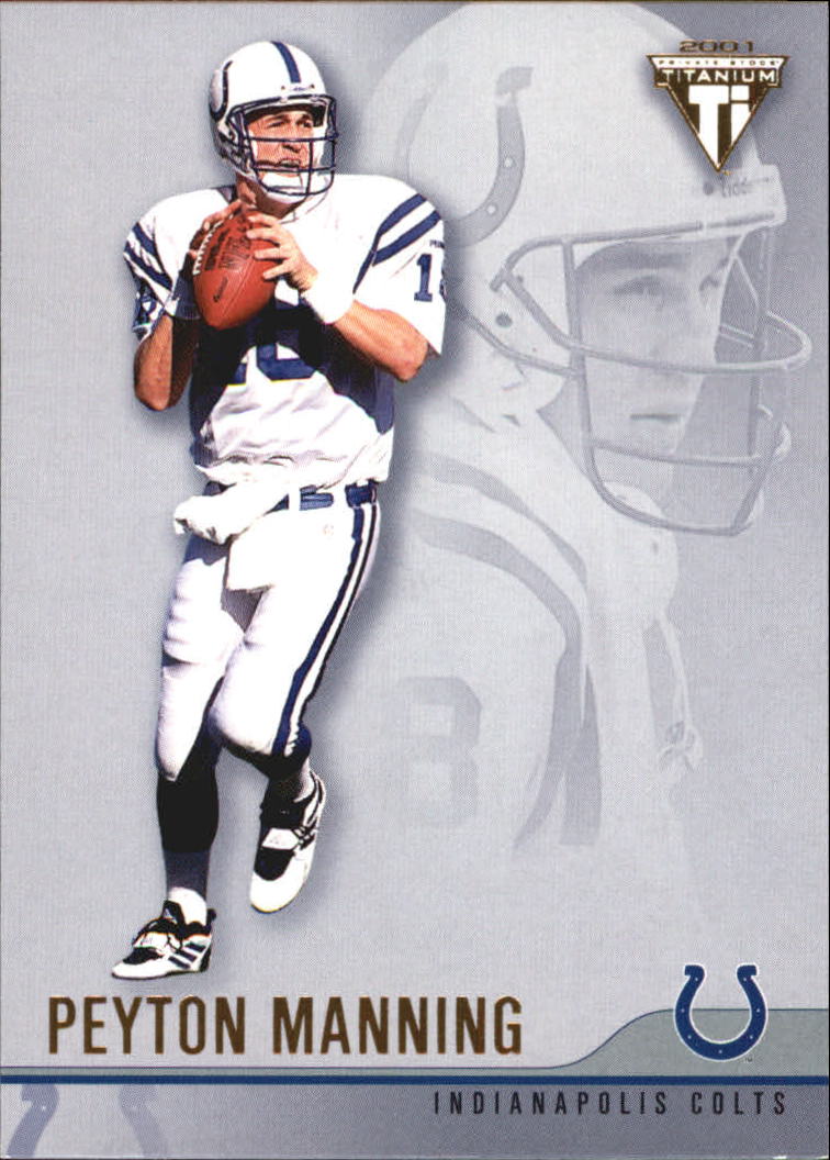 2001 Titanium Retail #55 Peyton Manning