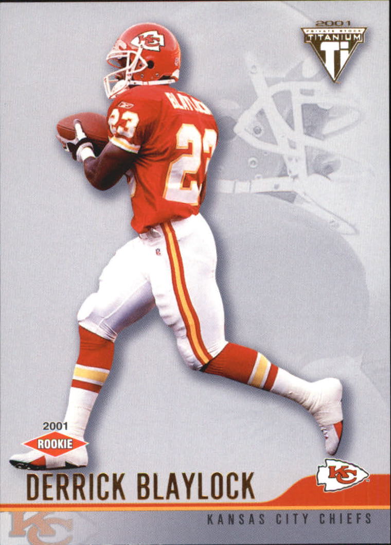 2001 Titanium Retail #177 Derrick Blaylock RC