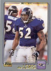 2001 Topps #50 Ray Lewis