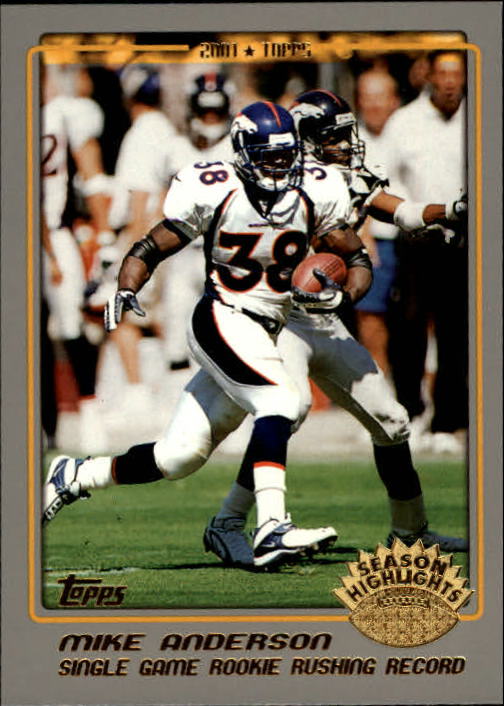2001 Topps #283 Mike Anderson SH