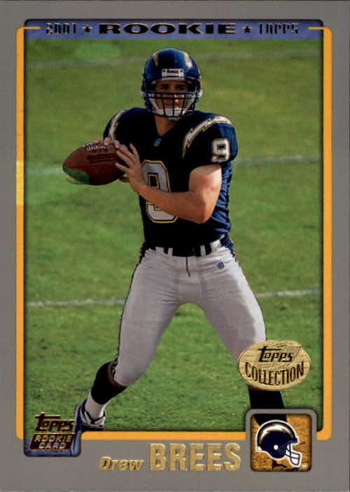 2001 Topps Collection #328 Drew Brees
