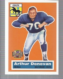 2001 Topps Archives #3 Art Donovan 56