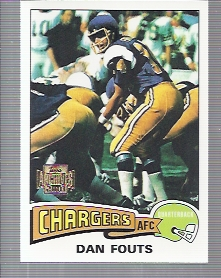 2001 Topps Archives #18 Dan Fouts 75