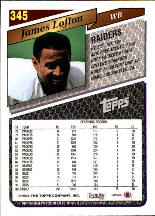 A5203- 2001 Topps Archives FB #s 1-178 +Inserts -You Pick- 15+ FREE US SHIP - Picture 15 of 68