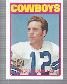 2001 Topps Archives #66 Roger Staubach 72