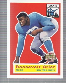 2001 Topps Archives #69 Roosevelt Grier 56