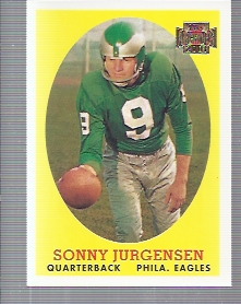 2001 Topps Archives #70 Sonny Jurgensen 58