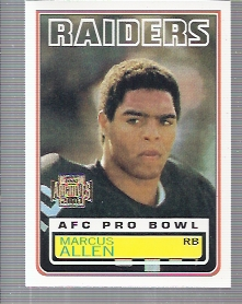 2001 Topps Archives #71 Marcus Allen 83