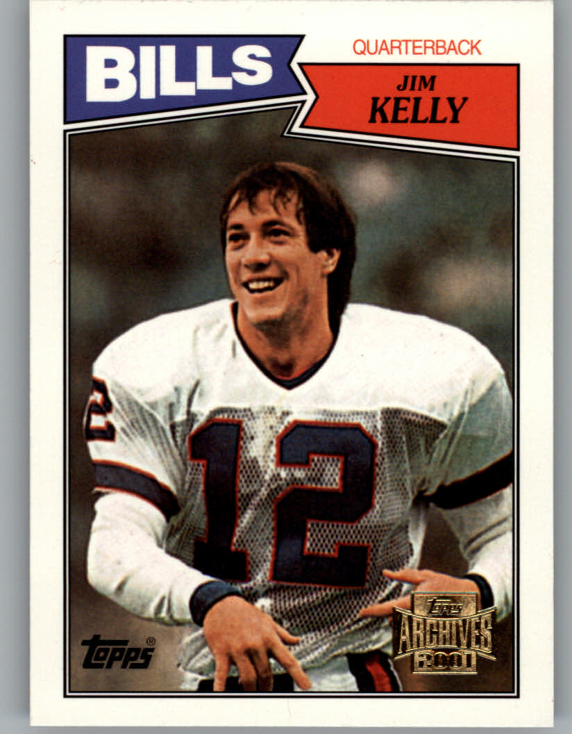 2001 Topps Archives #85 Jim Kelly 87