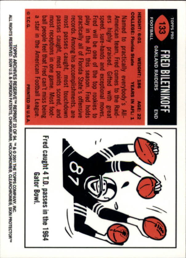 Carte Calcio Riserva 2001 Topps Archives - Foto 17 di 49