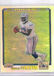 2001 Topps Chrome #281 Quincy Carter RC