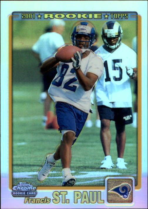 A9106- 2001 Topps Chrome Football Card #s 221-320 -You Pick- 15+ FREE US SHIP - Picture 168 of 173