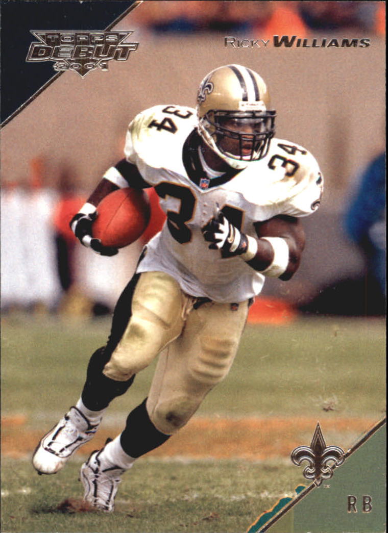 2001 Topps Debut #25 Ricky Williams