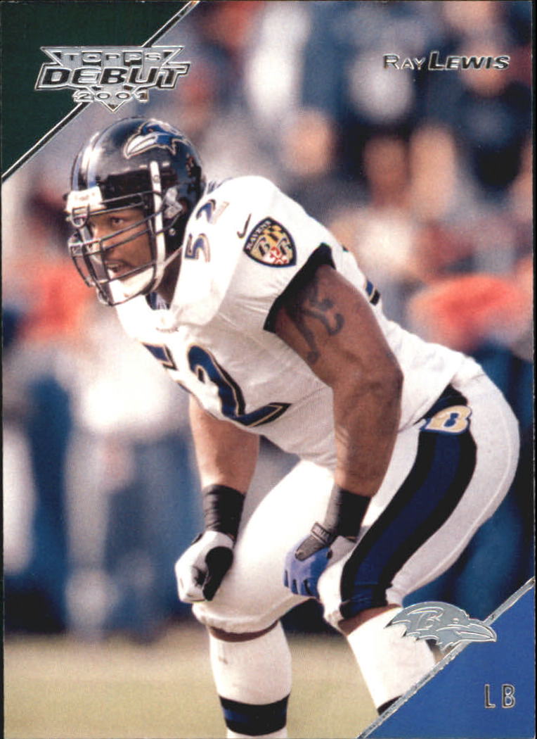 2001 Topps Debut #89 Ray Lewis