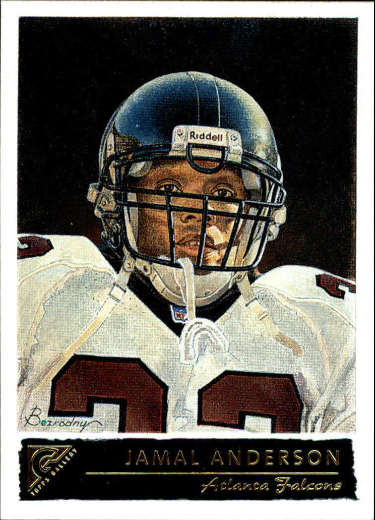 2001 Topps Gallery #2 Jamal Anderson