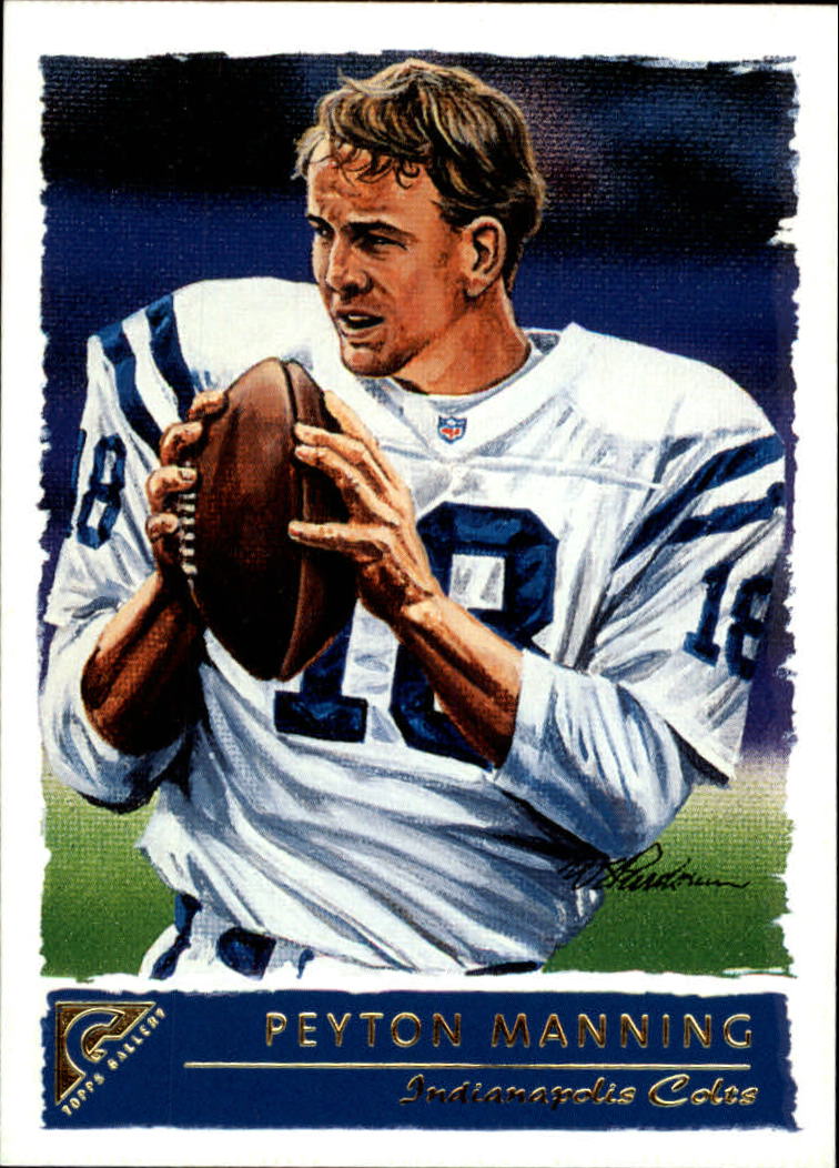 2001 Topps Gallery #4 Peyton Manning