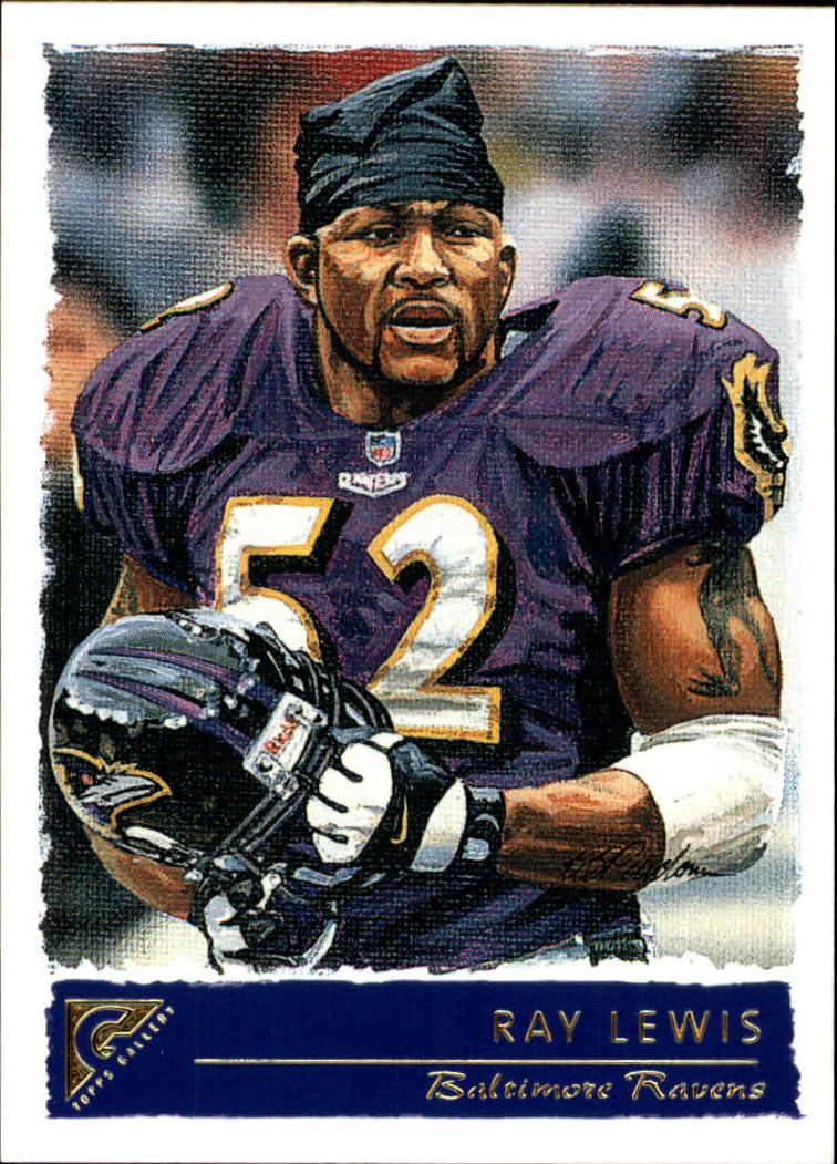 2001 Topps Gallery #14 Ray Lewis