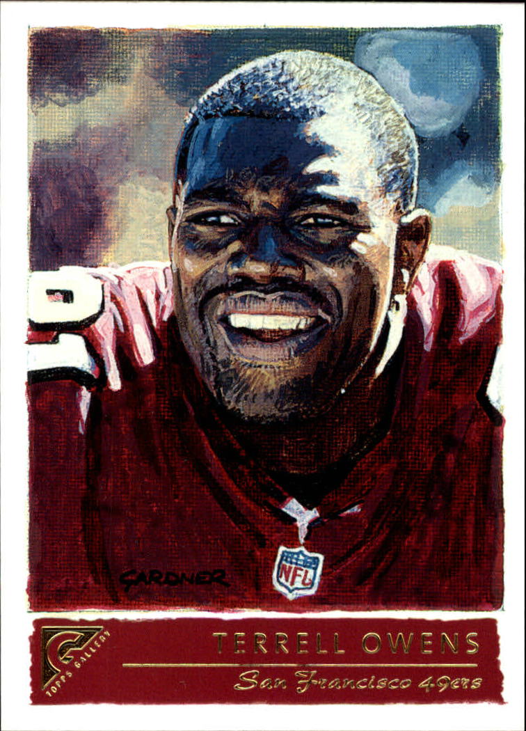 2001 Topps Gallery #31 Terrell Owens