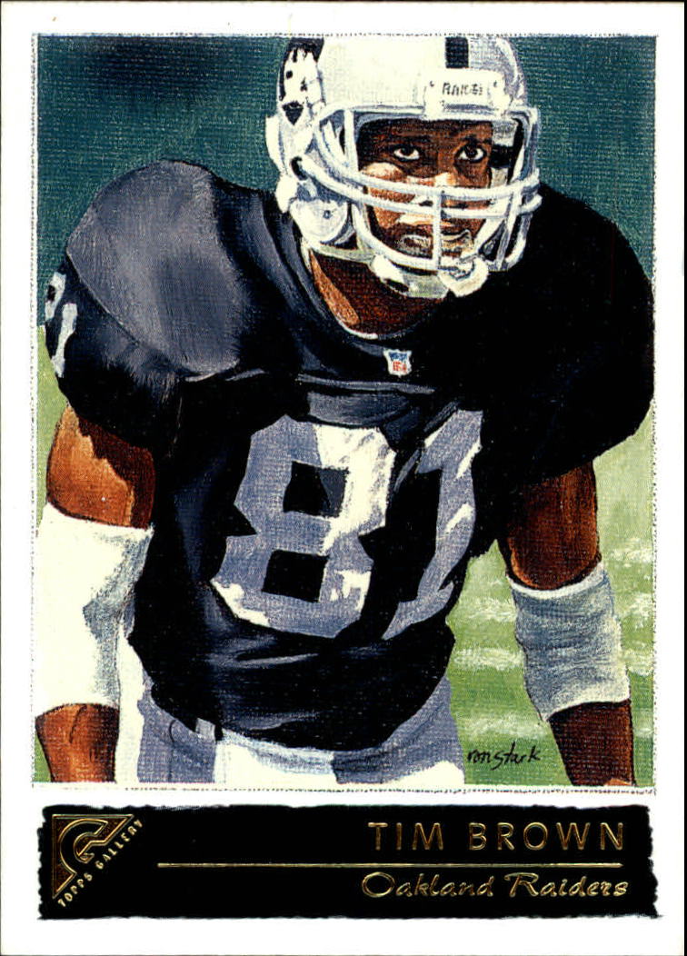 2001 Topps Gallery #99 Tim Brown