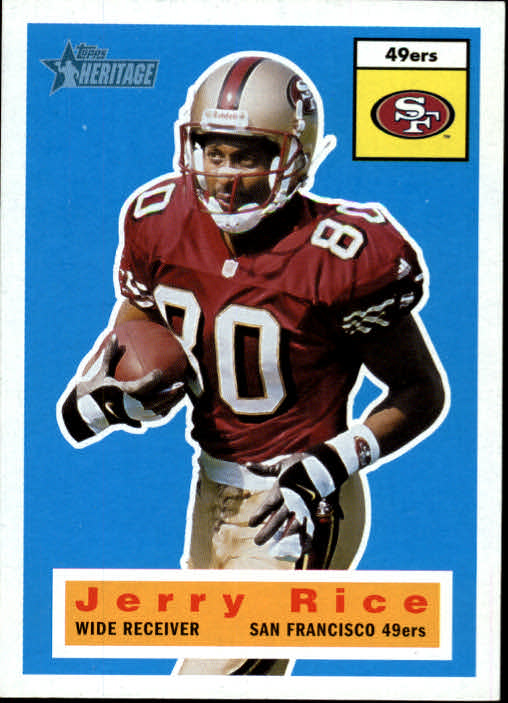 2001 Topps Heritage #17 Jerry Rice