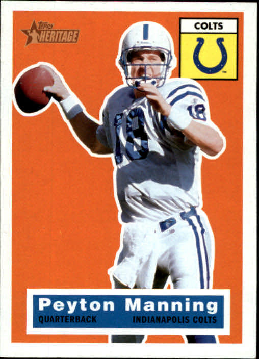 2001 Topps Heritage #25 Peyton Manning