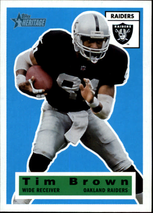 2001 Topps Heritage Football "Main Set" Cards - Picture 80 of 125