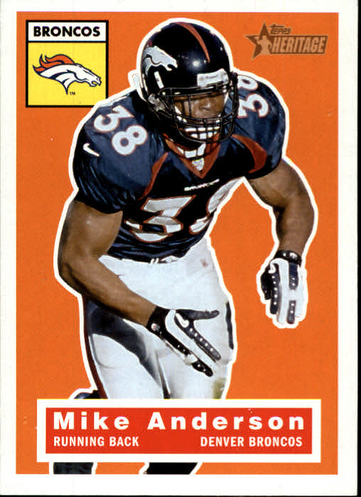 2001 Topps Heritage #69 Mike Anderson