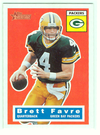 2001 Topps Heritage #75 Brett Favre