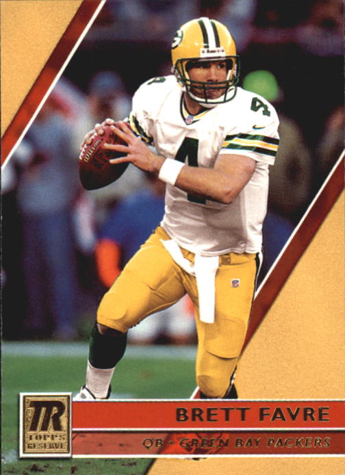 2001 Topps Reserve #10 Brett Favre - NM-MT - Wonder Water Sports Cards,  Comics & Gaming!