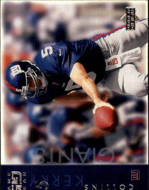 2001 UD Game Gear #57 Kerry Collins