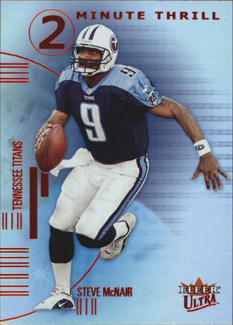 2001 Ultra Two Minute Thrill #6 Steve McNair