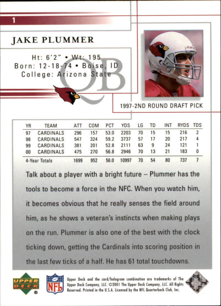 2001 Upper Deck Football "Main Set" Cards - Picture 3 of 361