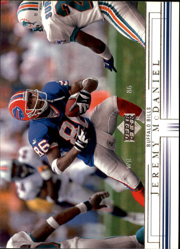 2001 Upper Deck Football "Main Set" Cards - Picture 40 of 361