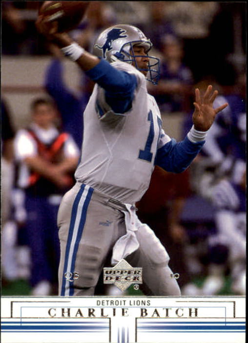 2001 Upper Deck Football "Main Set" Cards - Picture 110 of 361