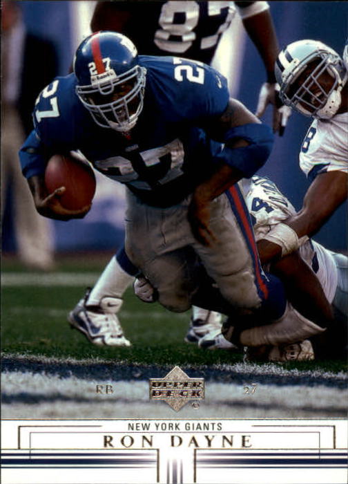 2001 Upper Deck Football "Main Set" Cards - Picture 198 of 361
