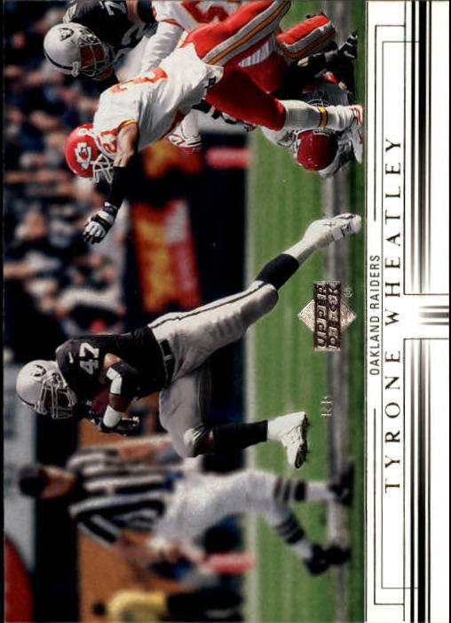 2001 Upper Deck Football "Main Set" Cards - Picture 222 of 361