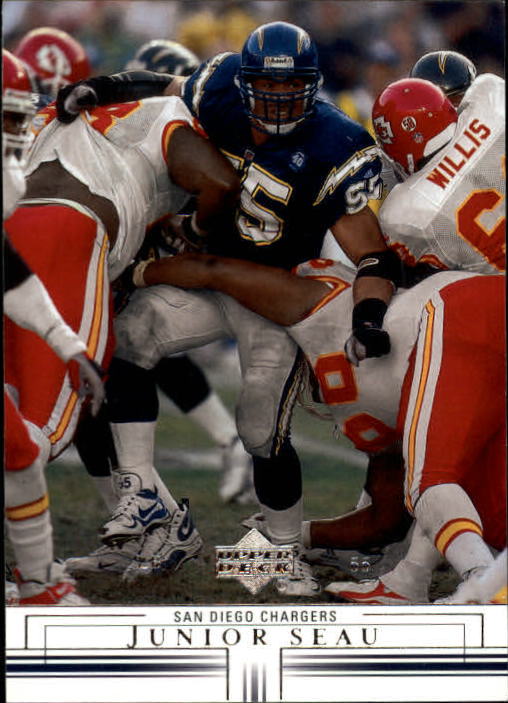 2001 Upper Deck Football "Main Set" Cards - Picture 262 of 361