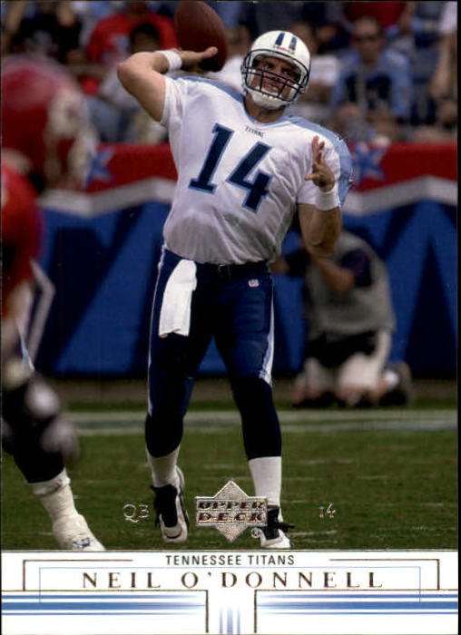 2001 Upper Deck Football "Main Set" Cards - Picture 314 of 361