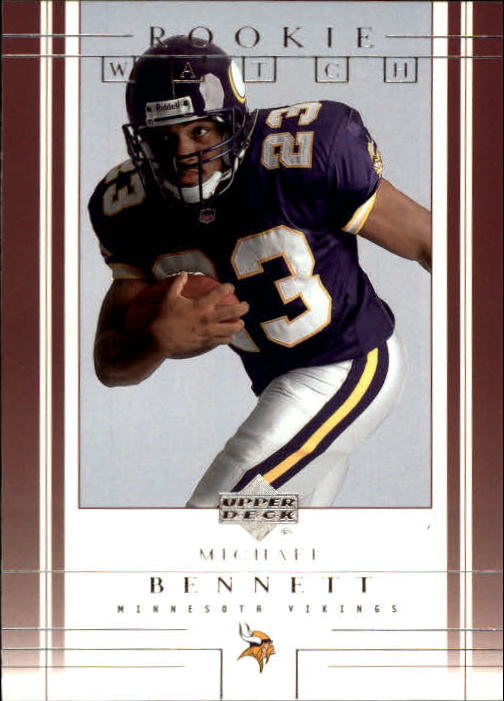 2001 Upper Deck Football "Main Set" Cards - Picture 354 of 361